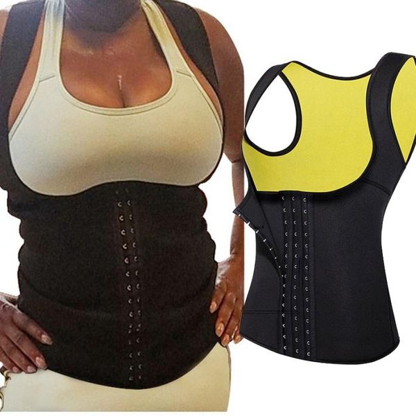 

women's shapers women waist trainer girdles slimming belt cincher corset neoprene shaperwear vest tummy belly girdle body shaper, Black;white