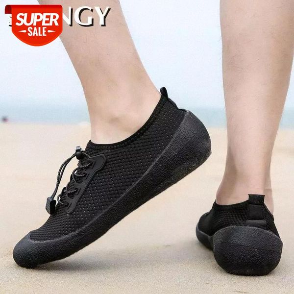 

fitness ventilation shoes men flat rubber sports men shoes stretch outdoor lightweight beach lovers walking #jm3b