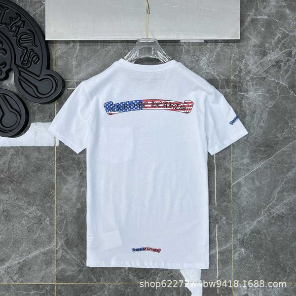 

spring / summer 2022 new croce mattyboy embroidered mouth flag short sleeve, White;black