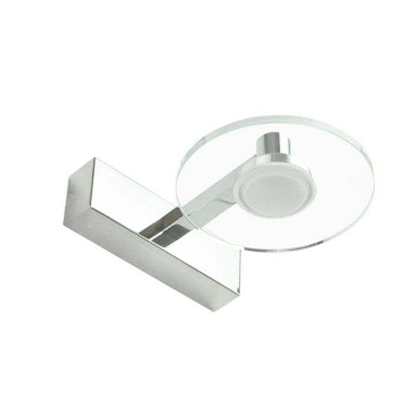 

wall lamp single head anti fog antirust mirror front led crystal light bathroom toilet vanity modern