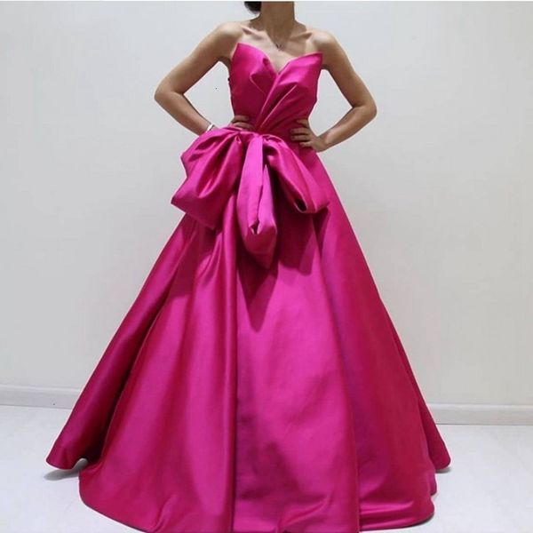 

arrival vestidos new v neck fushcia evening es 2021 formal women prom party night gowns robe longue abendkleid 7v7x, Black;red