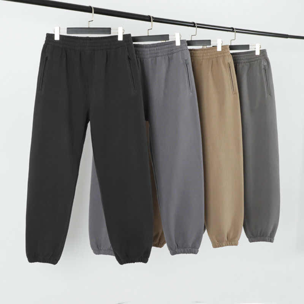 

men women season 6 loose sweatpants distressed casual trousers guard pants fog, Black