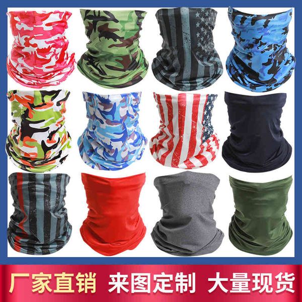 

riding outdoor mask summer sunscreen sports magic scarf ice silk bib