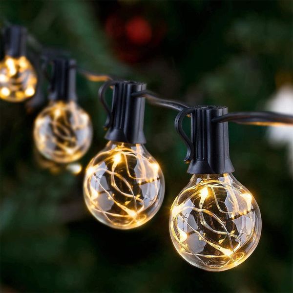 

strings led string lights bulbs 30 leds 11.7m energy saving outdoor ip65 waterproof decoration for summer