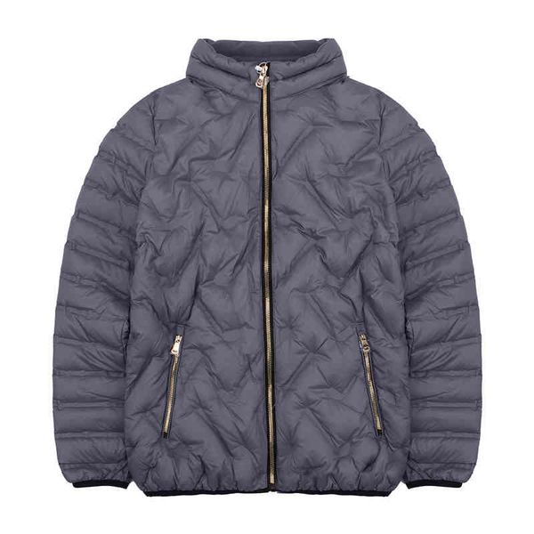 

trend winter autumn new fashion man duck down jacket ultralight jackets men stand collar soft fabric outerwear coat, Black