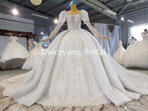 

bridal veils long sleeves 2021 ball gown princess puffy dress, Black