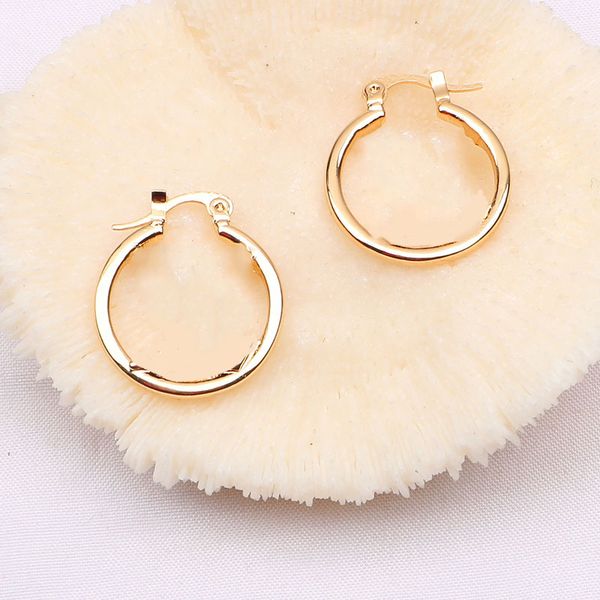 

designer fashion gold hoop earrings lady women circle earring party wedding lovers gift engagement jewelry for bride, Golden;silver