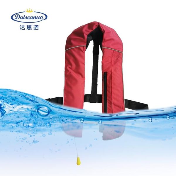 

solas approved manual/automatic inflatable life jacket marine life jacket pfd for 150n en396 certificate