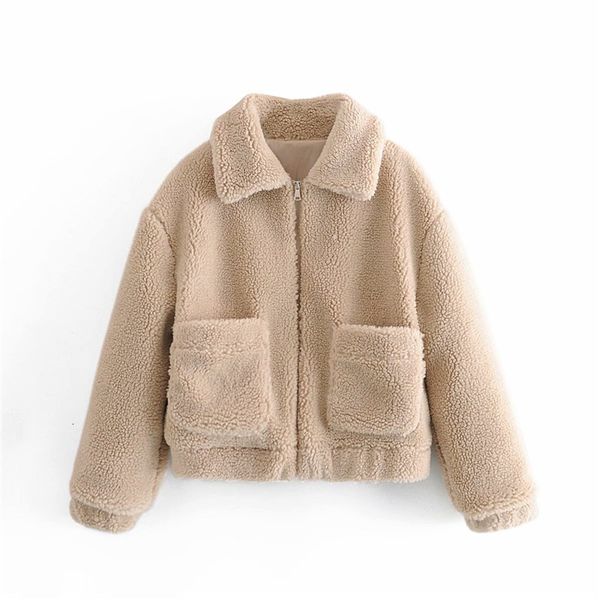 

women's trench coats evfer women's clothing casual winter lanudo khaki for outdoor fashion areas feminine turtleneck turned down d, Tan;black