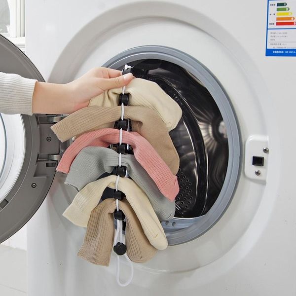 

hangers & racks useful storage rack net socks lanyard pp rope laundry household multifunctional home supplies clothes drying tools