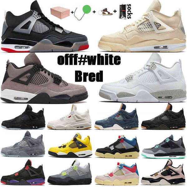 

university blue 4s basketball shoes men women 4 sail undefeated white oreo travis purple taupe haze royalty neon starfish yellow sports
