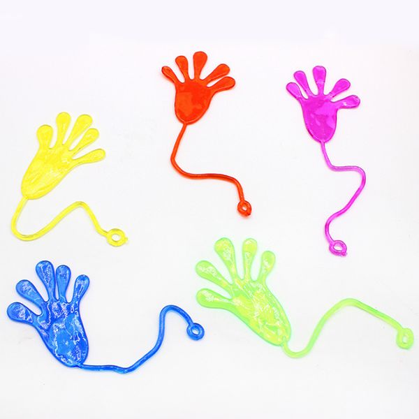 

100pcs elastically stretchable sticky palm climbing tricky hands toys