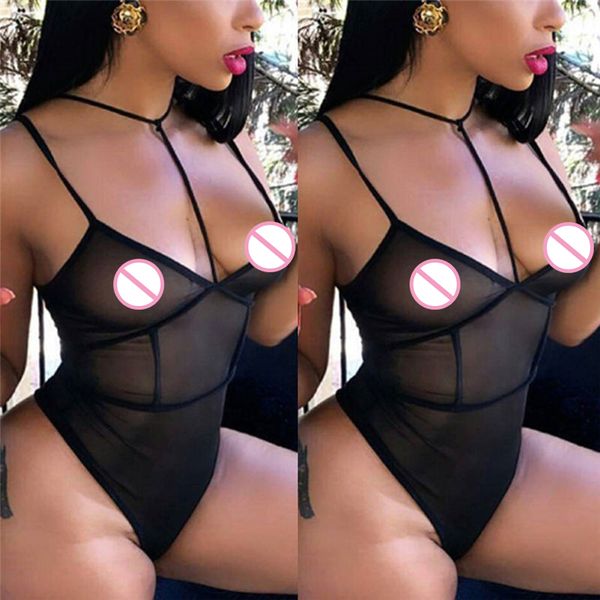 

summer fashion romper mesh short jumpsuit women sexyy bodysuit autumn fashion casual hollow out strap playsuit