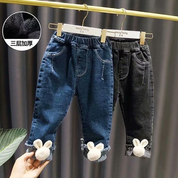 

baby girls jeans lace pants for elastic waist kids spring autumn novelty clothes infant trousers nbsp, Blue