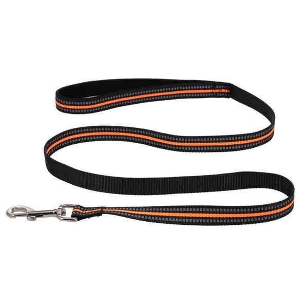 

dog collars & leashes nylon collar reflective training leash pet night safety flashing glow in the dark