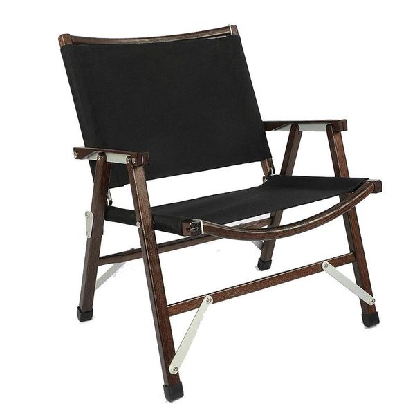 

outdoor wood folding chair ultralight portable camping relaxation chair picnic barbecue self-driving beach travel fishing
