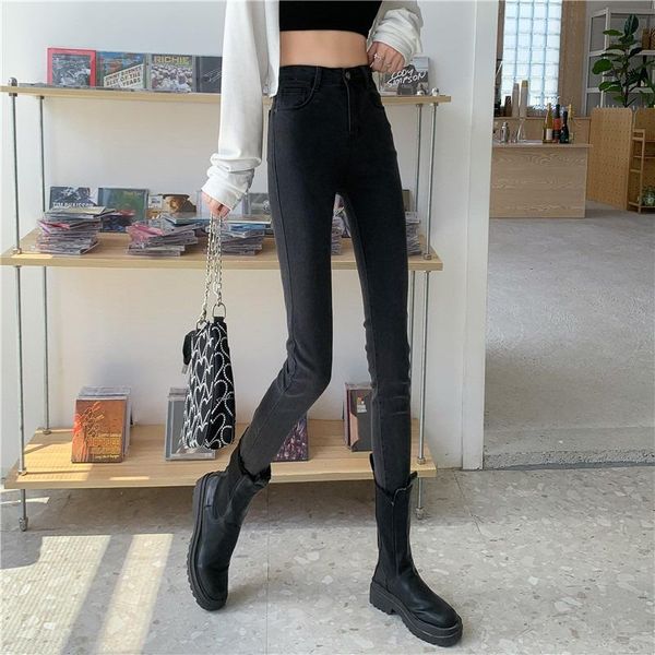

women's jeans wholesale 2021 spring summer autumn fashion casual denim women pants woman female ol skinny bay0804, Blue