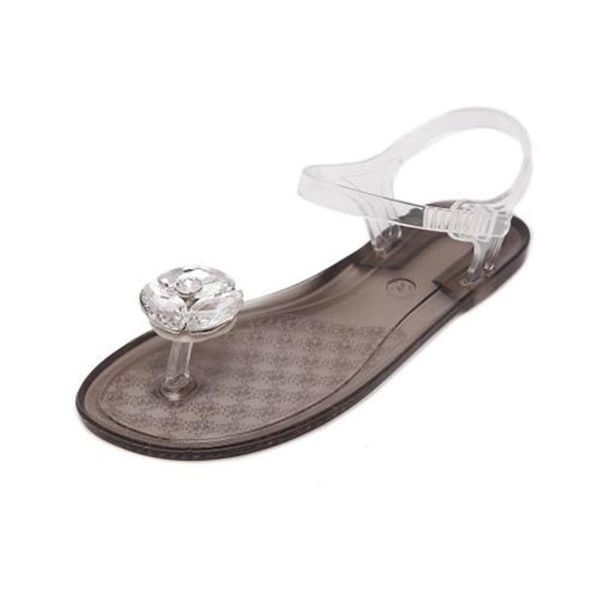 

wholesale korean version of new thong sandals bottom roman women's shoes feet flat slippers wild beach student shoes fashion, Black