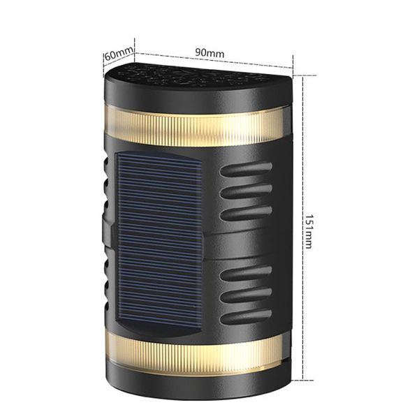 

solar lamps decorative garden light auto up waterproof cordless wall lamp modern artistic outdoor steps nail mount e7