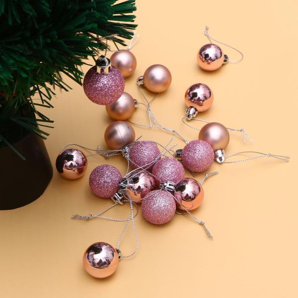 

24pcs christmas ornaments tree decorations for holiday wedding party decoration