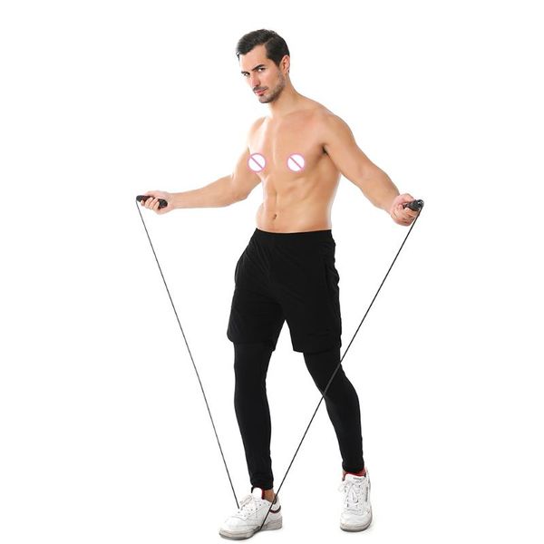 

weighted fitness anti-slip jumping rope training workout sports skipping rope multi-function equipment for exercise