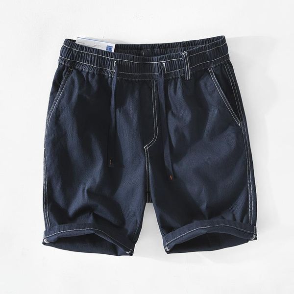 

men's shorts 2021 spring and summer clothing pants bottom pure color cotton casual, White;black