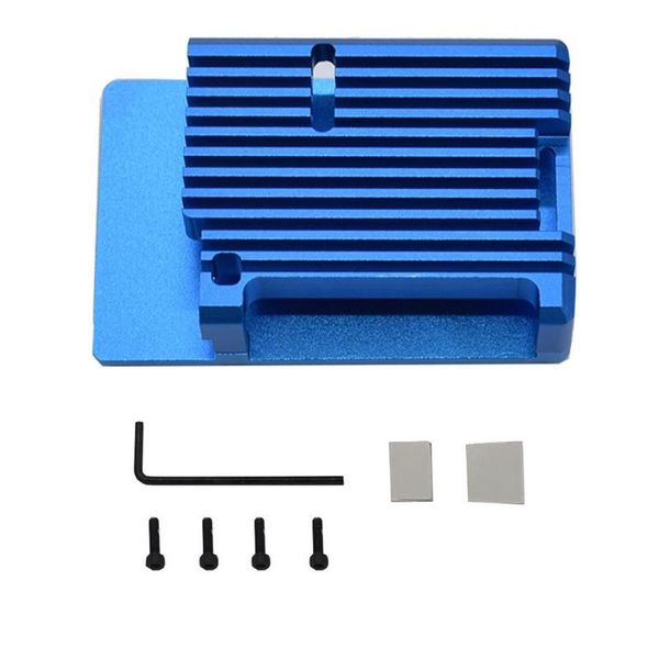 

fans & coolings for raspberry pi 3b metal 3rd generation radiator protective shell