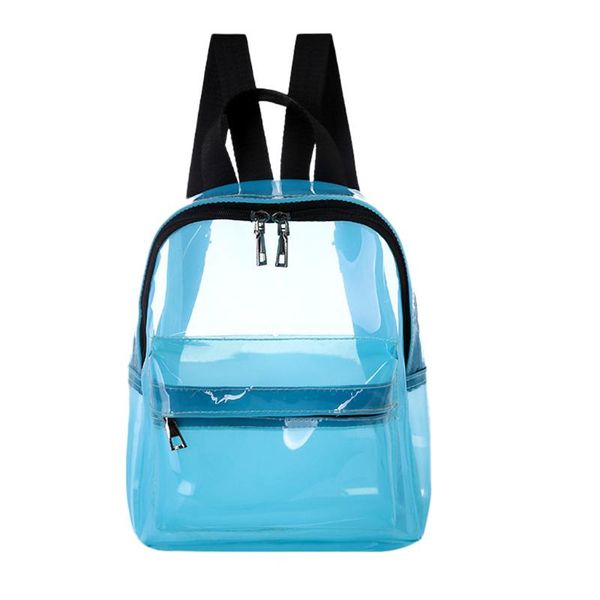 

outdoor bags aelicy fashion women backpack transparent versatile student youth leather backpacks spring t20