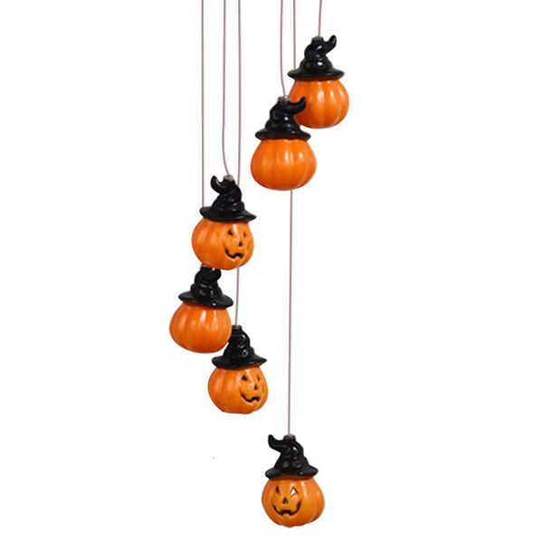 

2021 new led solar wind halloween chimney pumpkin lamp outdoors proof dwaterproof water lustre villa scenery light bulb ip66 9902