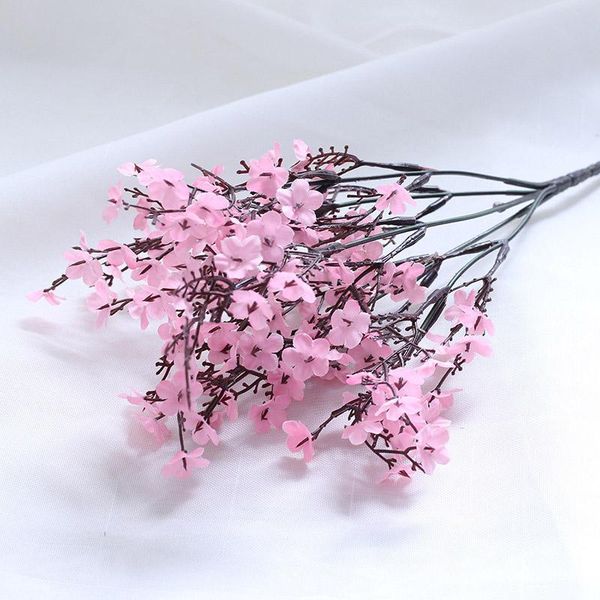

home l office artificial flower bouquet fake plant wedding party decoration