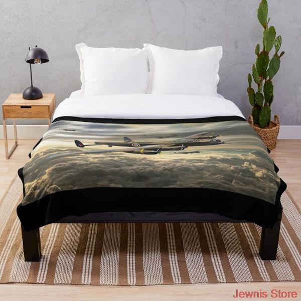 

blankets avro lancaster throw blanket super soft sublimation covered bedding flannel for children bedrooms decor