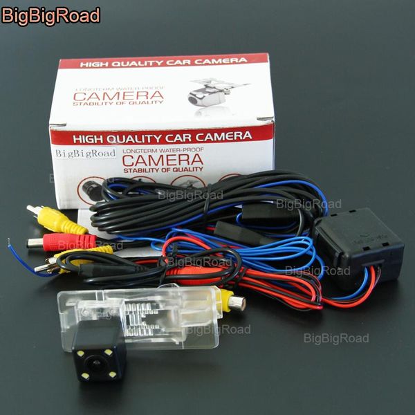 

car rear view cameras& parking sensors bigbigroad reverse backup ccd camera with filter / power relay for fluence duster dacia