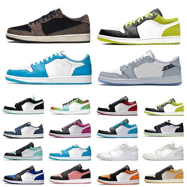 

sandals jumpman 1 low mens basketball shoes chicago black cyber shattered backboard unc 1s cactus jack bred toe men women trainers sports sn