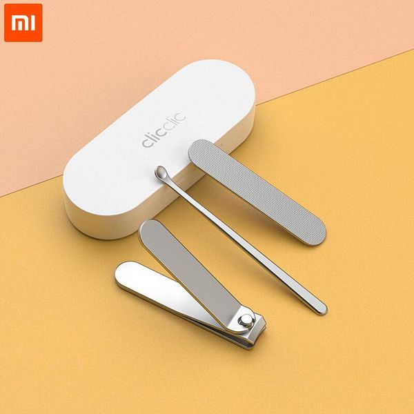 

smart home control o clicclic stainless steel nail clippers set household trimmer pedicure care nanicure tool professional file