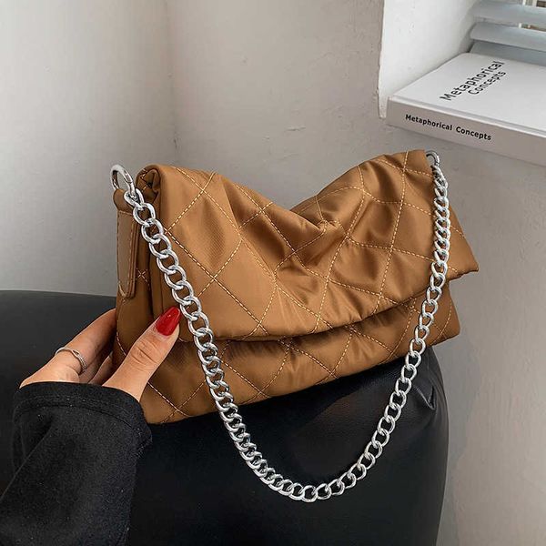 

this year's popular lingge bag 2021 women's versatile menger fashion chain one shoulder small square