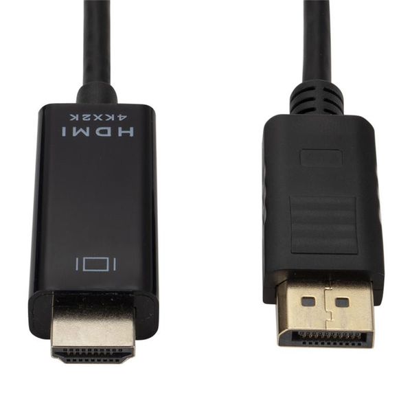 

audio cables & connectors 100pcs 4k*2k display port dp to male converter adapter cable for pc laphd projector 1.8m