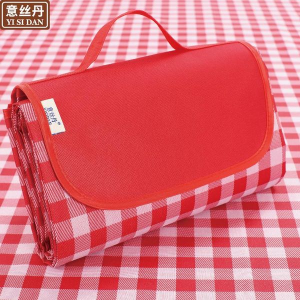 

waterproof folding camping mat lattice multiplayer widen picnic mats portable outdoor sandy beach picnic blanket multicolor rug