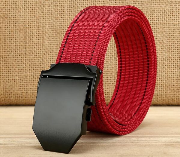 

belts 2021 casual nylon fashion belt men's woven, Black;brown