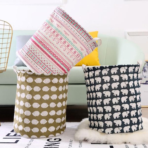 

laundry bags large basket waterproof dirty clothes hamper for toy washing canvas sundries storage baskets box