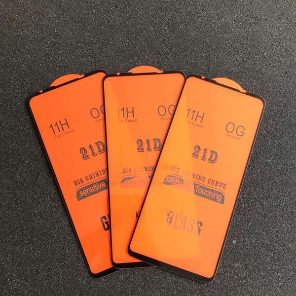 

suitable for moto g9 plus mobile phone toughened film, two strong all glue 21d screen protective film