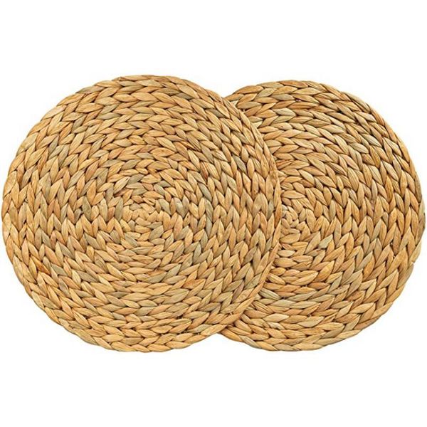 

table napkin 4pcs bamboo placemats track on the napkins cloth for cutlery restaurant supplies wedding decoration