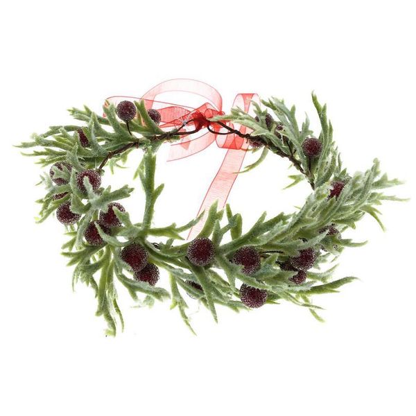 

women wedding headwear hair accessories antler grass flower wreath crown festival headband headdress adjustable floral qylxbe