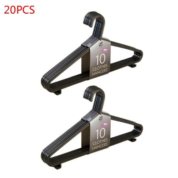 

kitchen storage & organization 20pcs clothes coat hangers plastic antiskid multi-functional hooks for closet cloakroom organizer