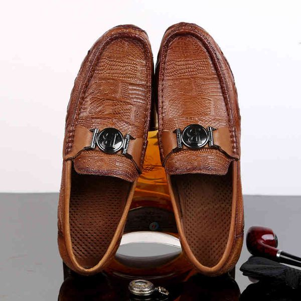 

dress shoes arrival fashion luxury men cow leather brown loafers moccasins comfortable lightweight 570h, Black