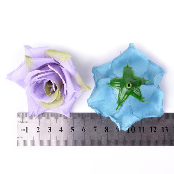 

5pcs/lot 7cm artificial flowers silk sharp rose for wedding home decoration diy handmade gift bridal wreath fake flowe jllzkr