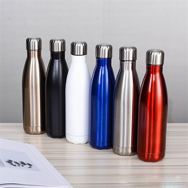 

17 oz stainless steel tail bottle, double wall, vacuum insulation, customized coke cup, dad gift, fashion sports kettle