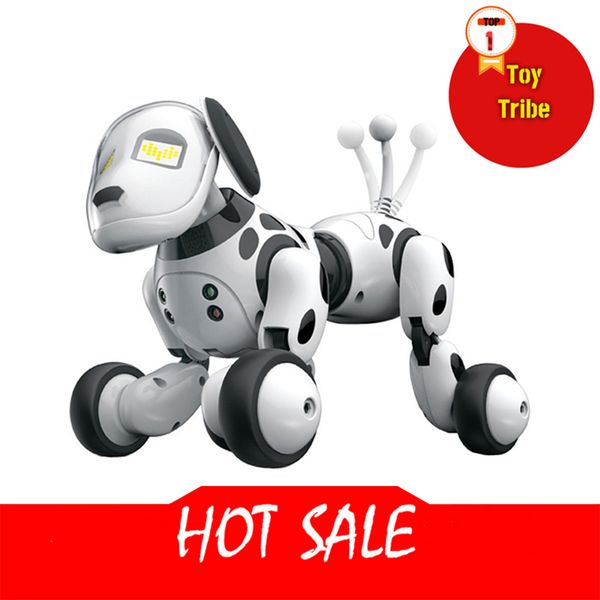 

smart robot dog 2.4g wireless remote control kids toy intelligent talking robot dog toy electronic pet