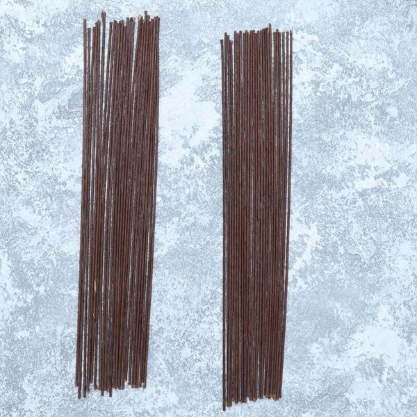 

100pcs 2mm wire artificial silk flowers stem diy decorative flower branches florist crafts artificial flower stem acces