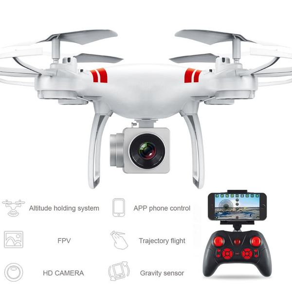 

drones 2010 rc helicopter drone with camera hd 4k 1080p wifi fpv selfie professional foldable quadcopter gift toy