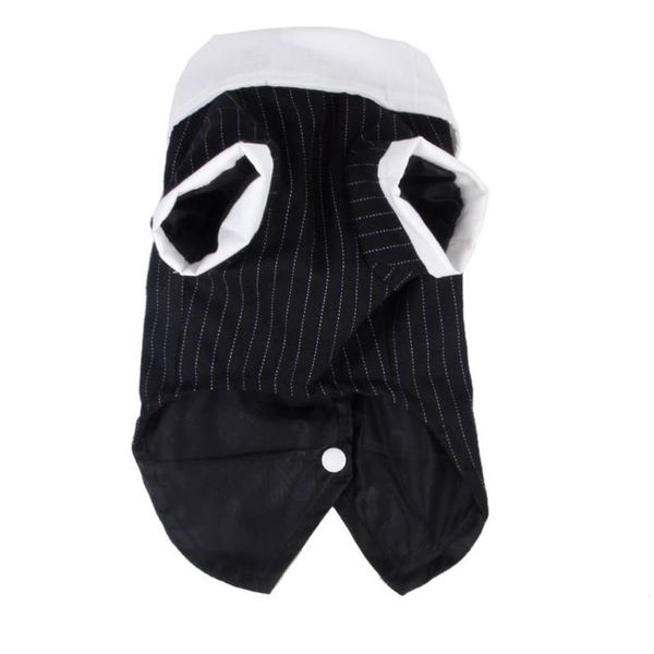 

pet dog tux suit wedding costume puppy stylish clothes - size xs